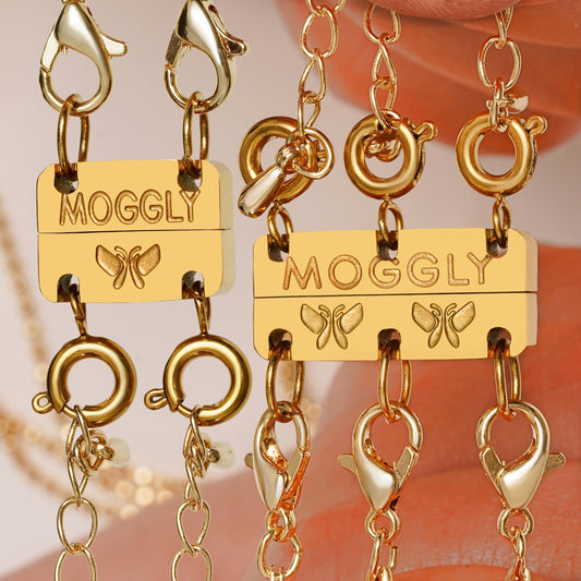 Multi-Strand Layering Clasp - Double & Triple Gold